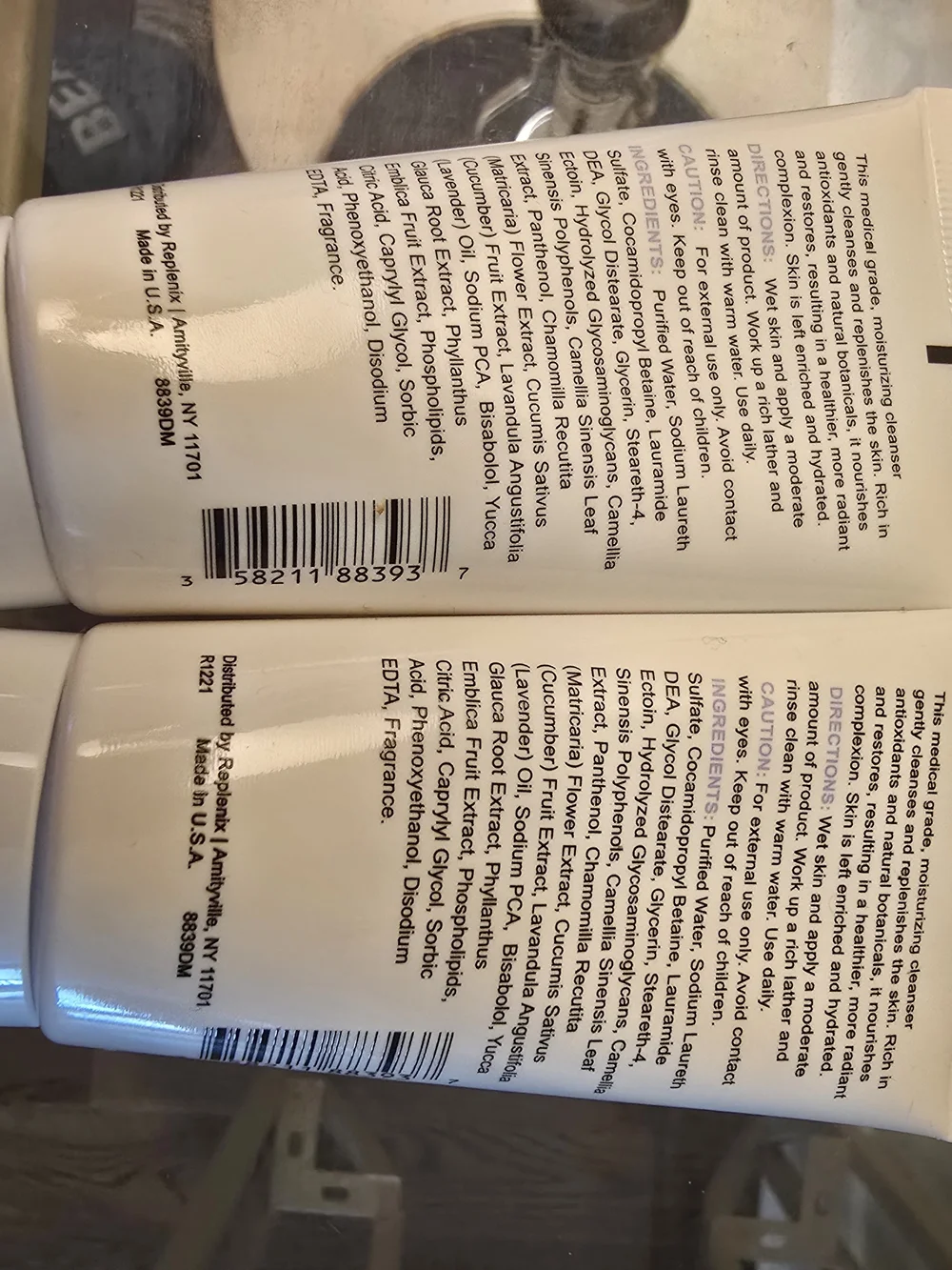 Replenix Anti-Aging Antioxidant Hydrating Cleanser - White